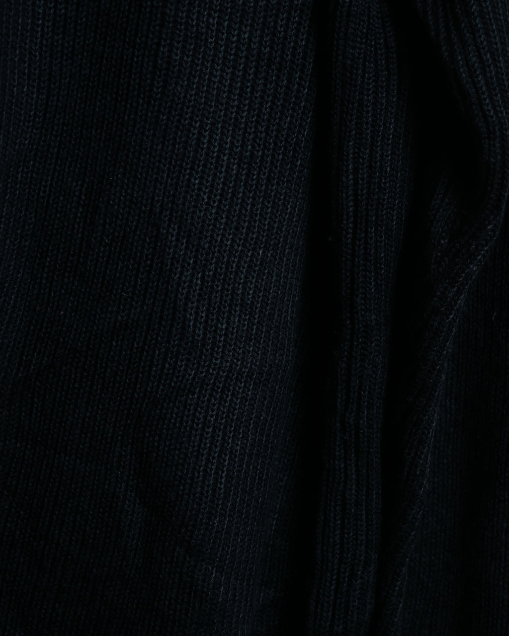 3XL Super Oversized Black Knit