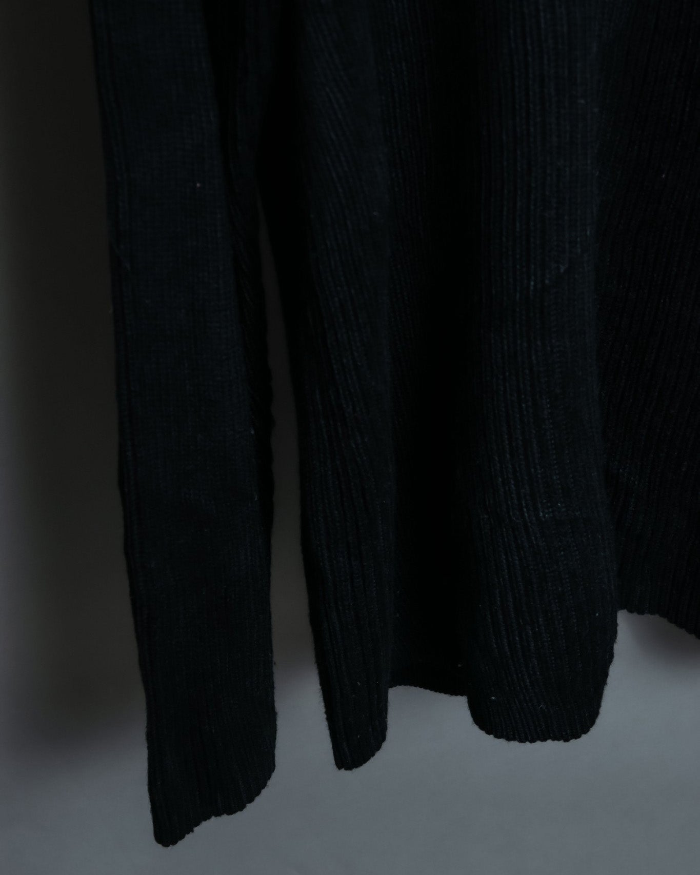 3XL Super Oversized Black Knit