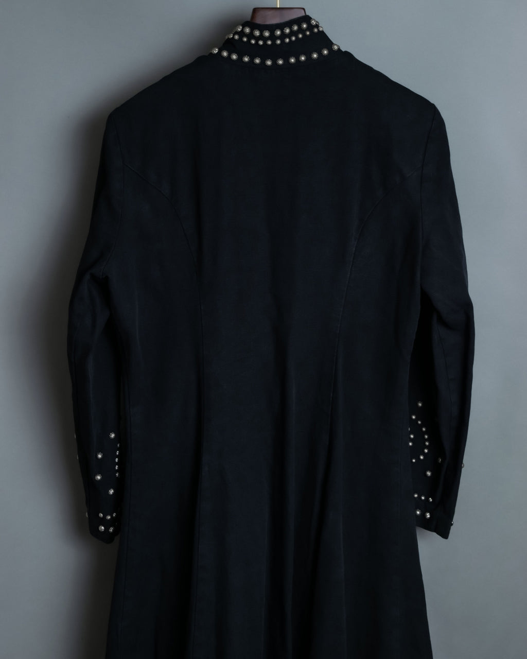 Religious Design Studded Spring Coat