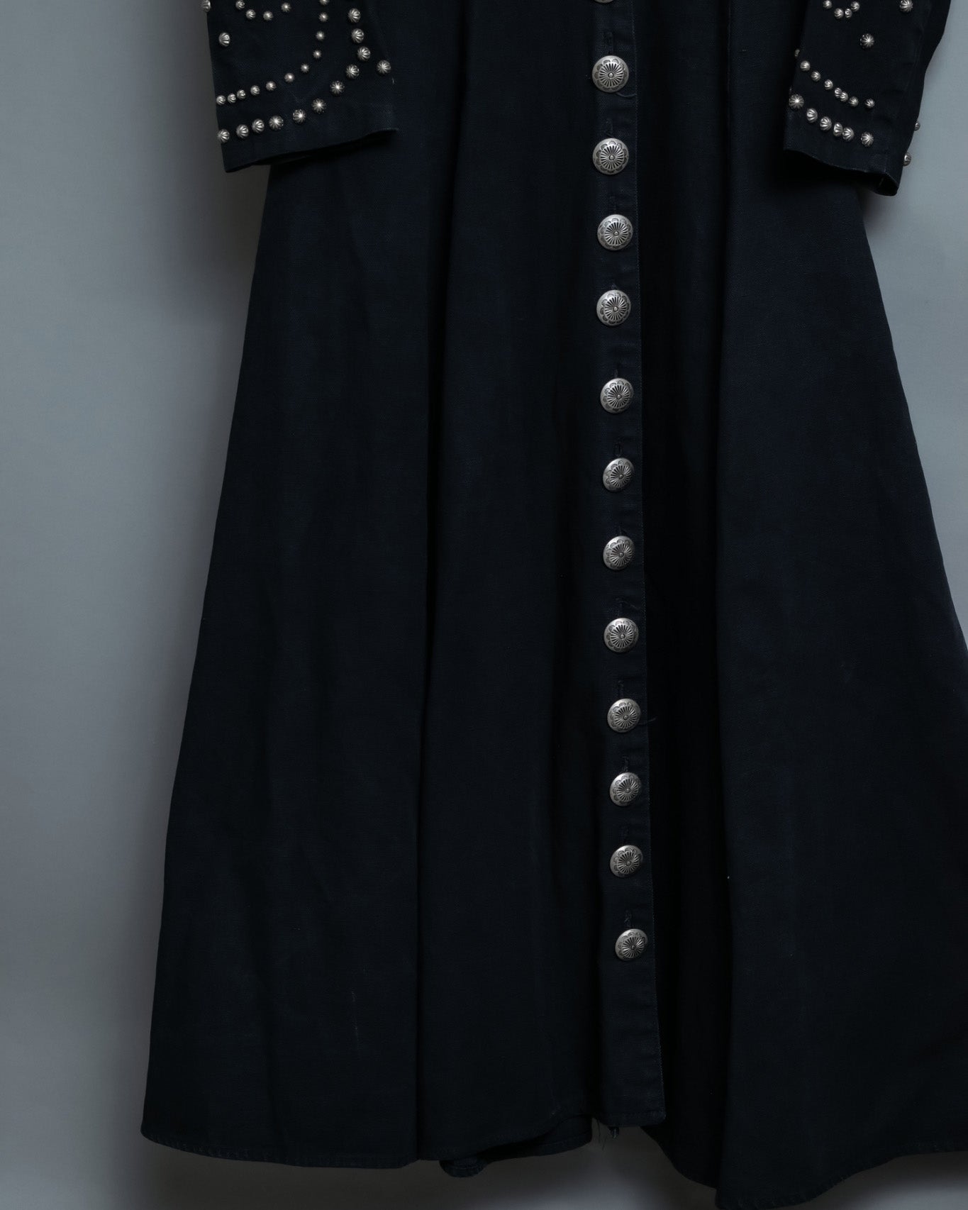 Religious Design Studded Spring Coat
