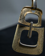 Giant Double Iron Ingot Necklace