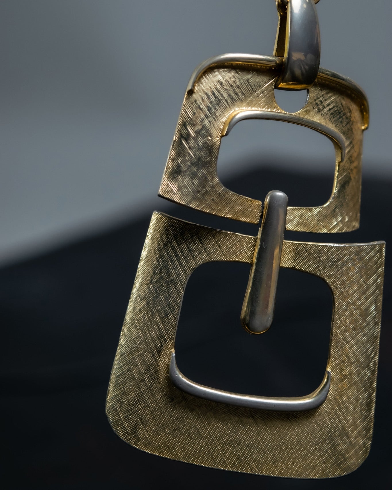 Giant Double Iron Ingot Necklace