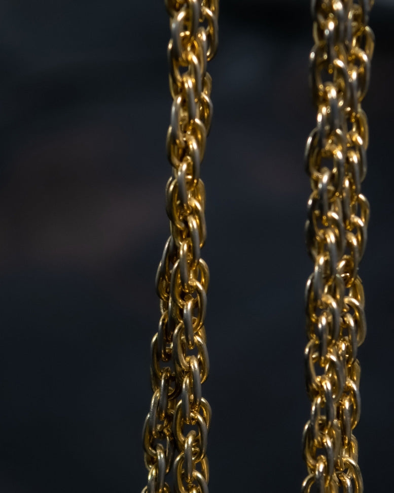 Giant Double Iron Ingot Necklace