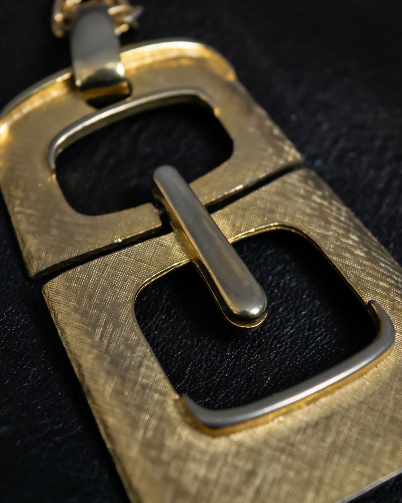 Giant Double Iron Ingot Necklace