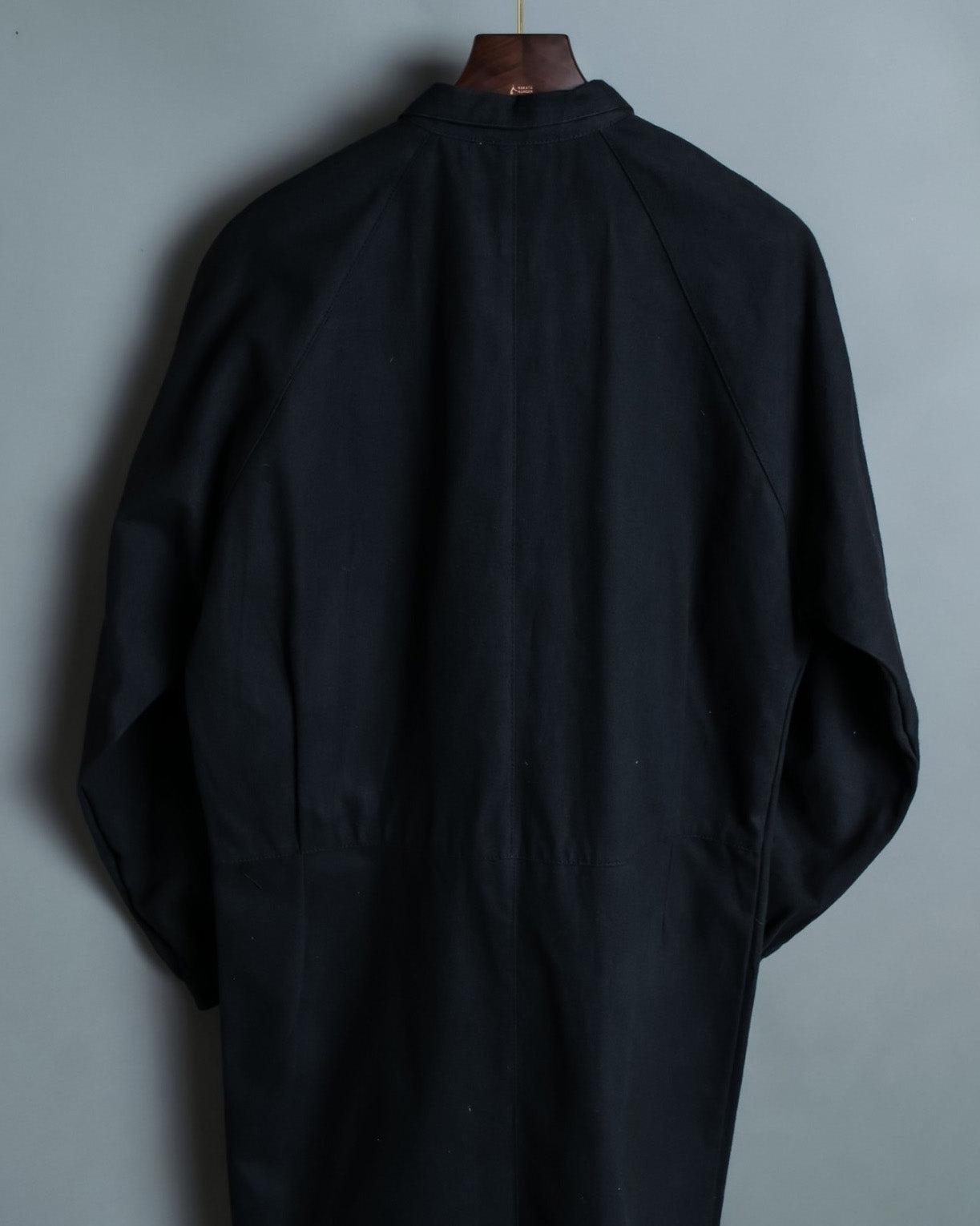 Spring Long Square Pocket Work Coat