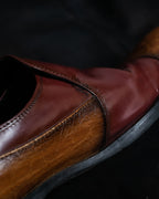 Crocodile Leather Switching Beautiful Shoes