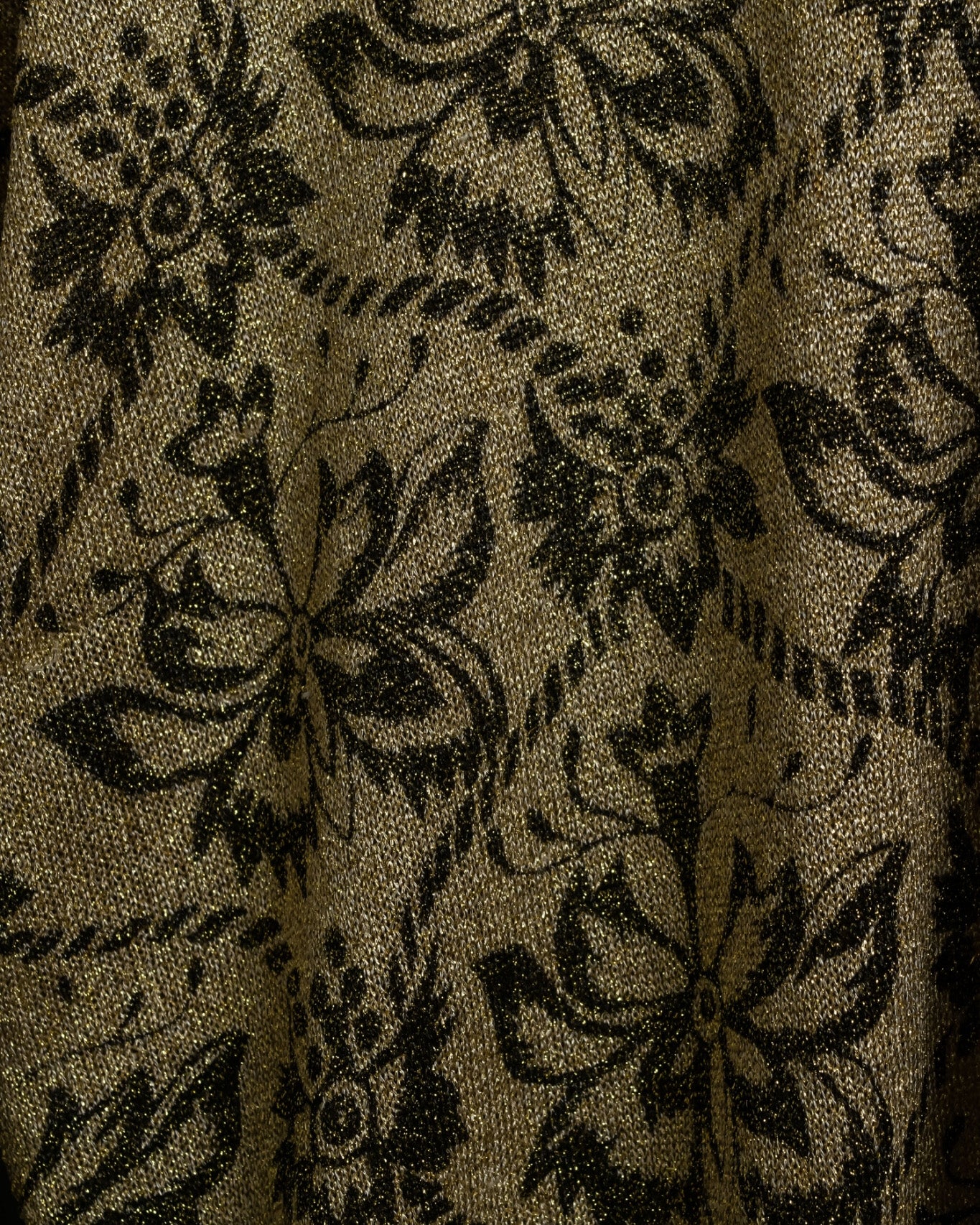 Dark Gold Flower Ream Power Net