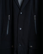 "MICHAEL KORS" Beautiful Fallen Silhouette Glossy Jacket