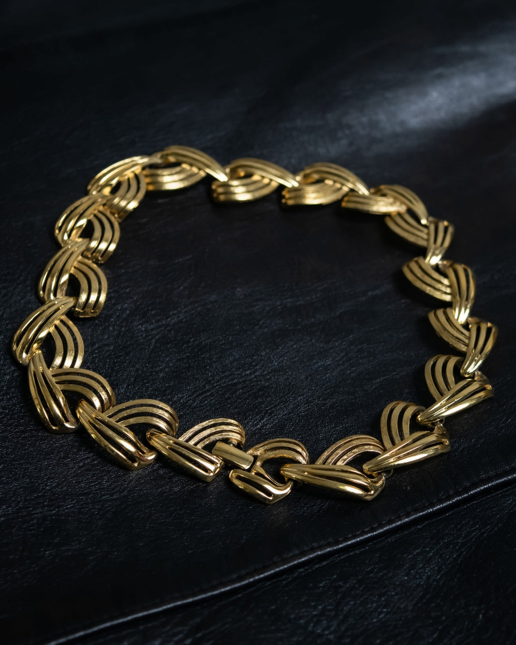 Vintage Multi-wire Gold Necklace