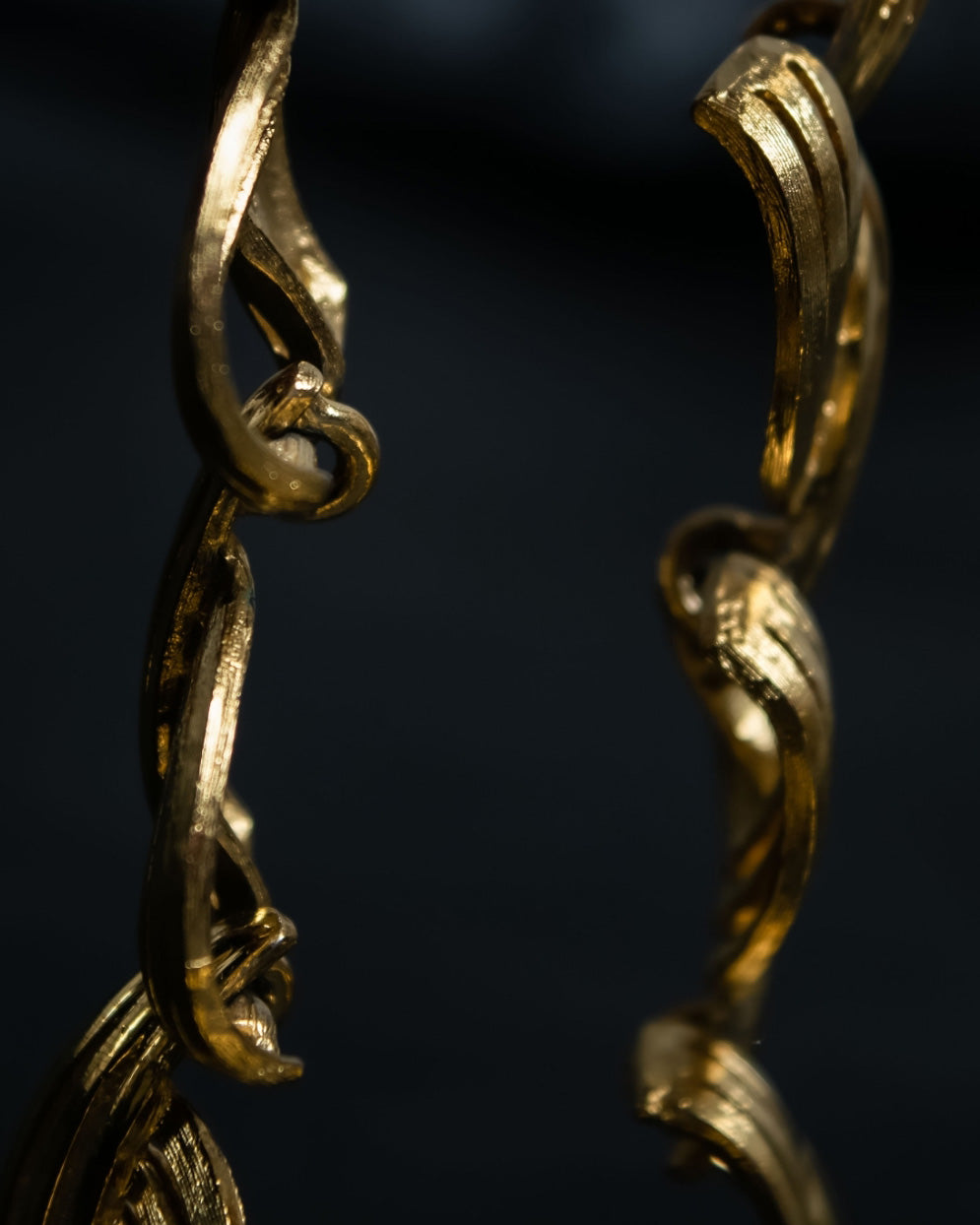 Vintage Multi-wire Gold Necklace