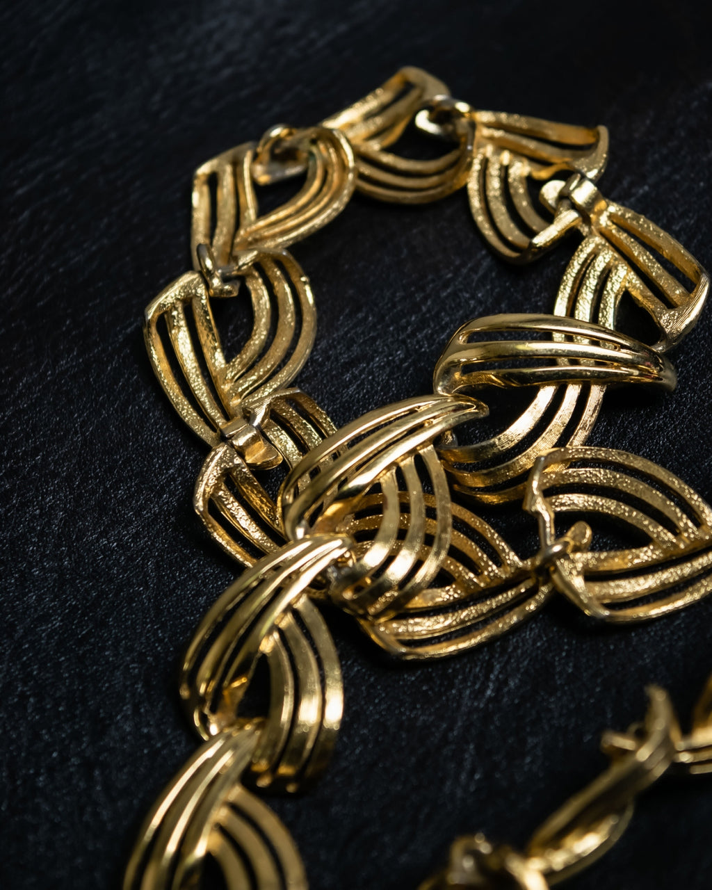 Vintage Multi-wire Gold Necklace