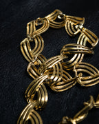 Vintage Multi-wire Gold Necklace