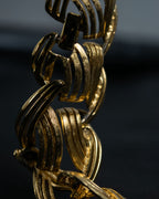 Vintage Multi-wire Gold Necklace