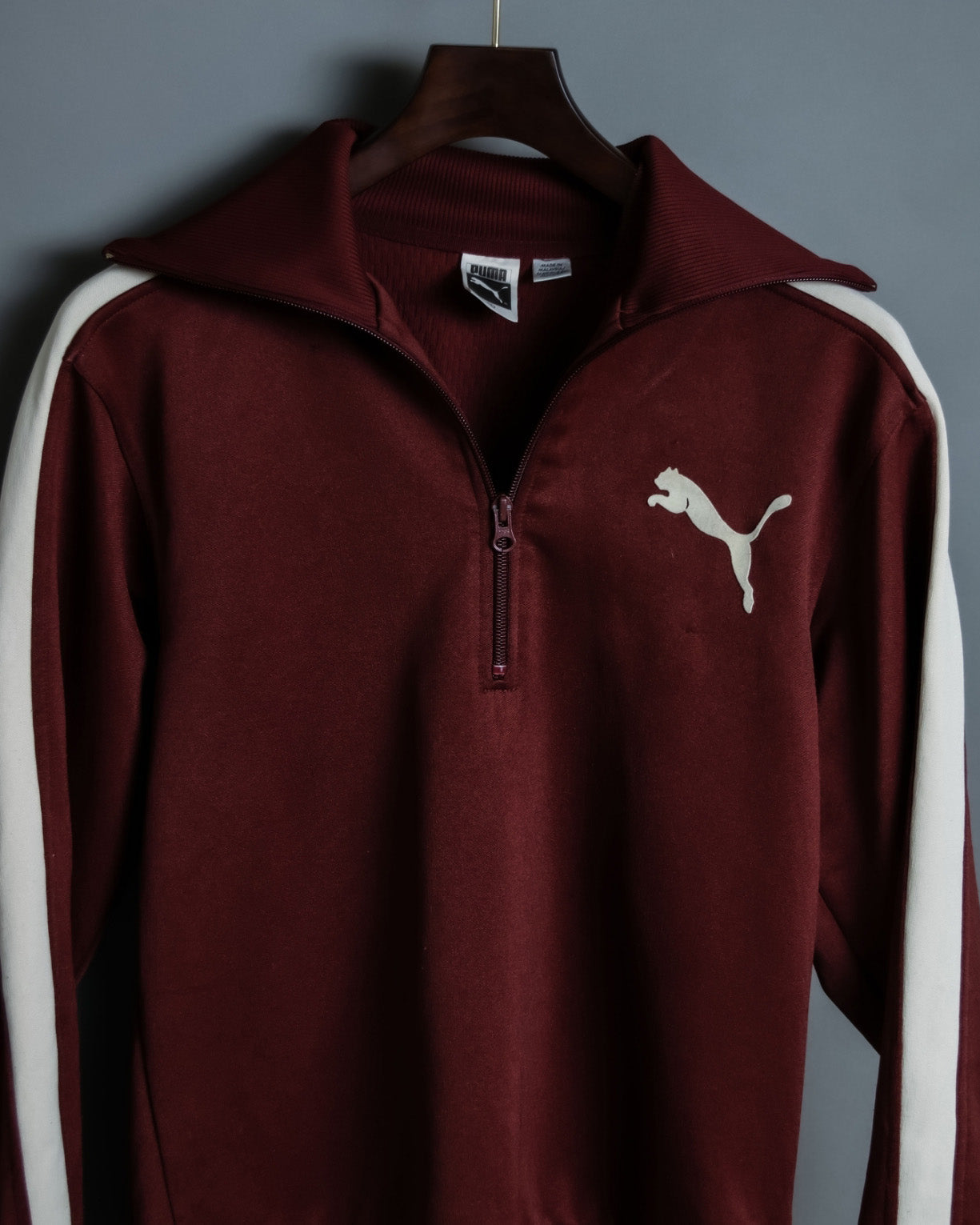 Lightweight Vintage Wine Red Puma Jersey