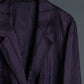 Purple Glossy Shirt Spring Jacket