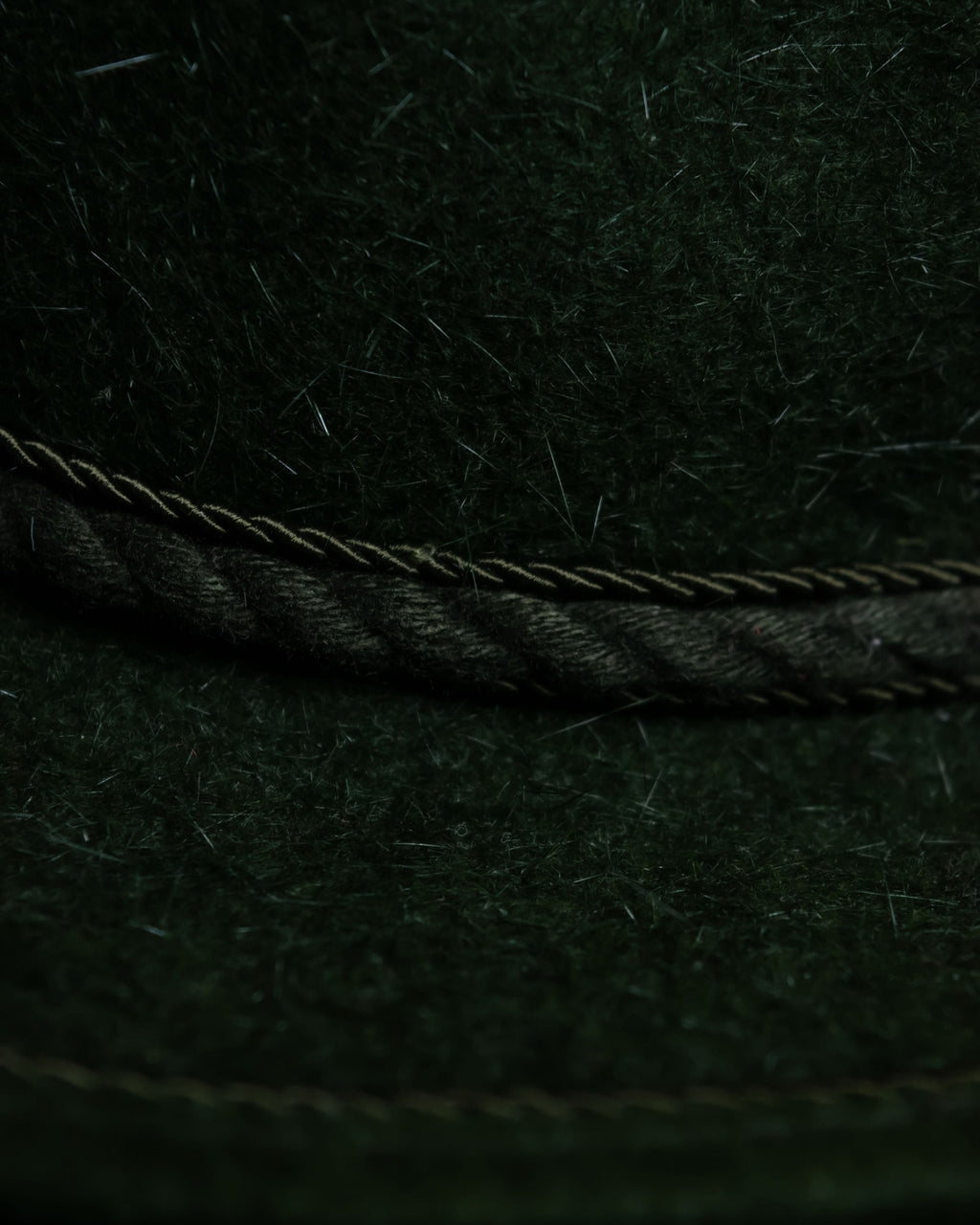 Feather Vintage Green Hat