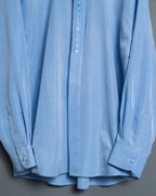 Triangle Collar Embossed Summer Long Shirt