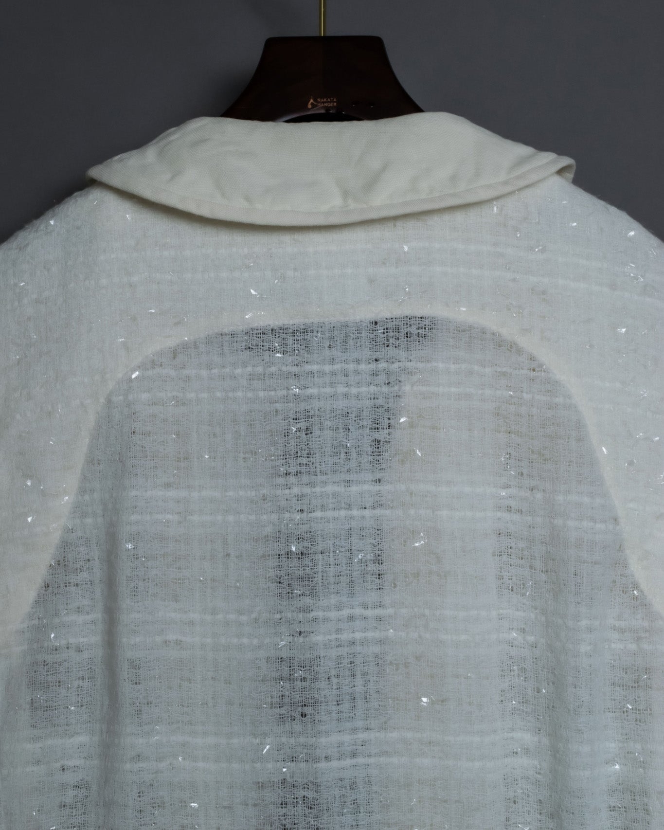 "CHLOE" Glitter Fabric Old Short Jacket