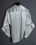 Luxury Fabric Glossy Dress Shirt