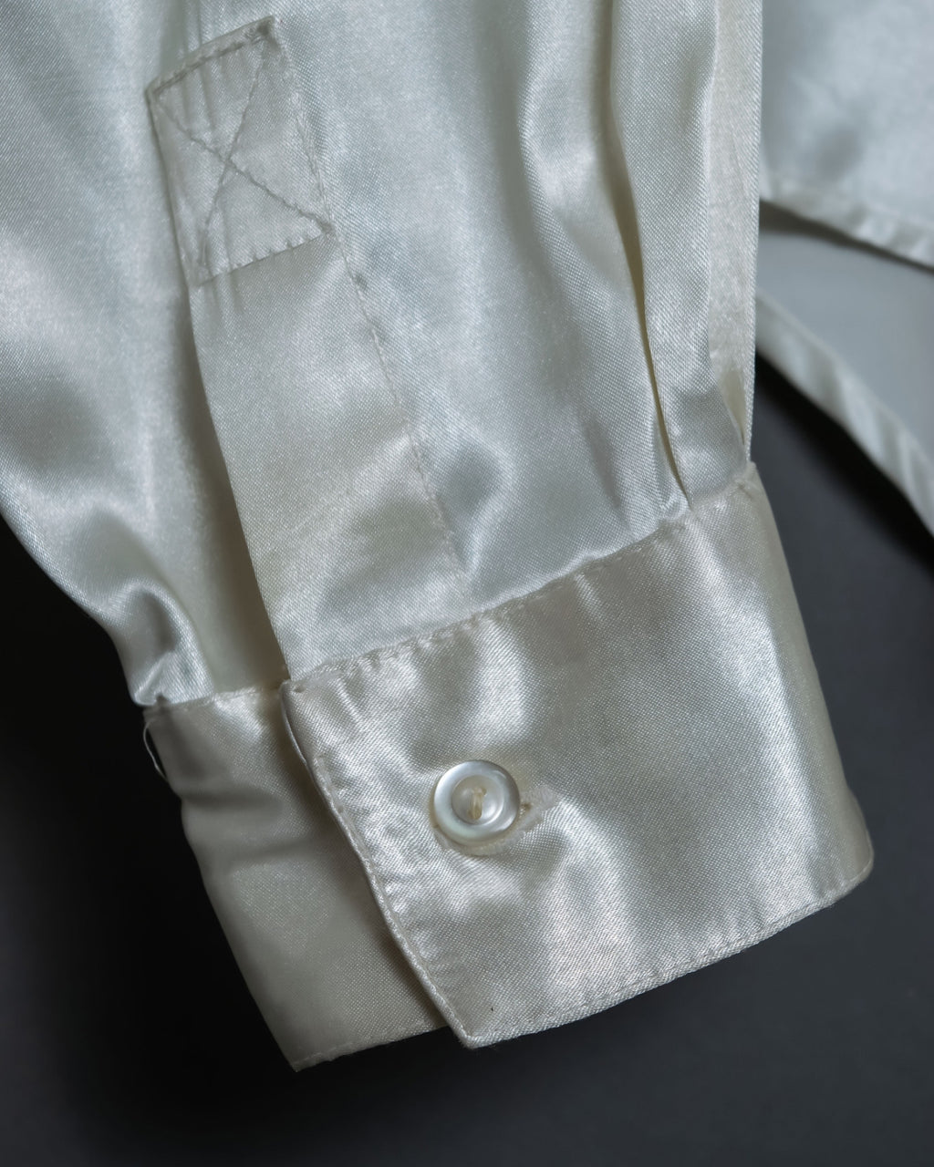 Luxury Fabric Glossy Dress Shirt