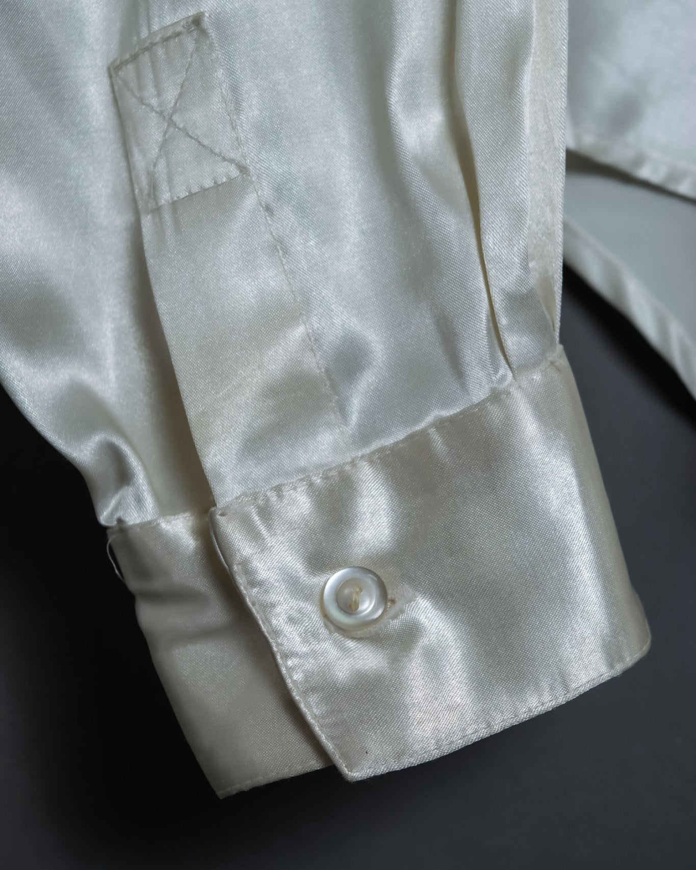 Luxury Fabric Glossy Dress Shirt