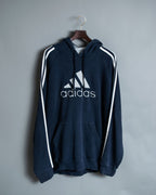 Adidas Line Design Oversized Hoodie