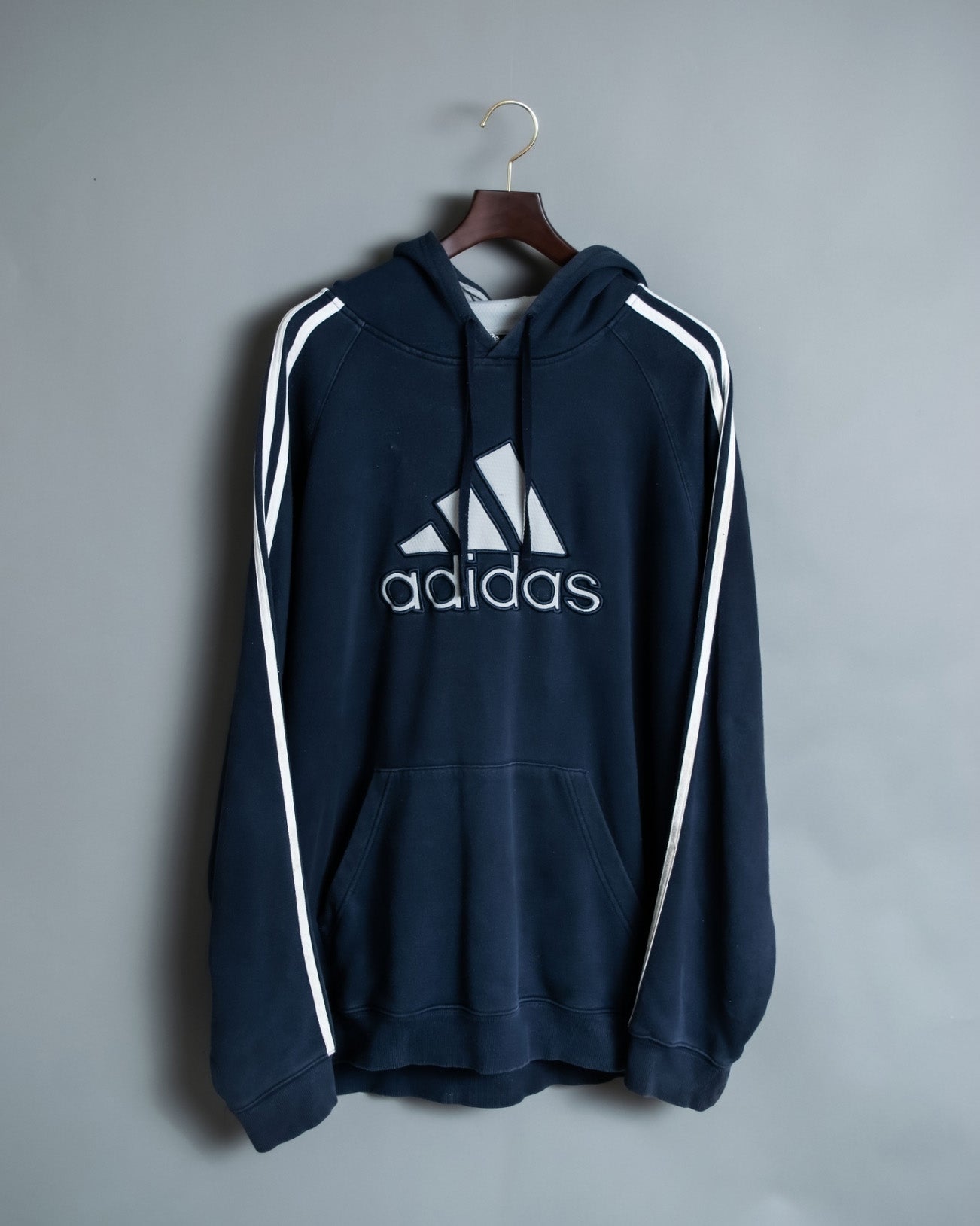Adidas Line Design Oversized Hoodie