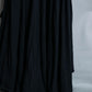 "MOOD SPECIAL" Black Fringe Beautiful Silhouette Unisex Dress