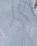 Random Pattern Sheer Switching Vintage Shirt