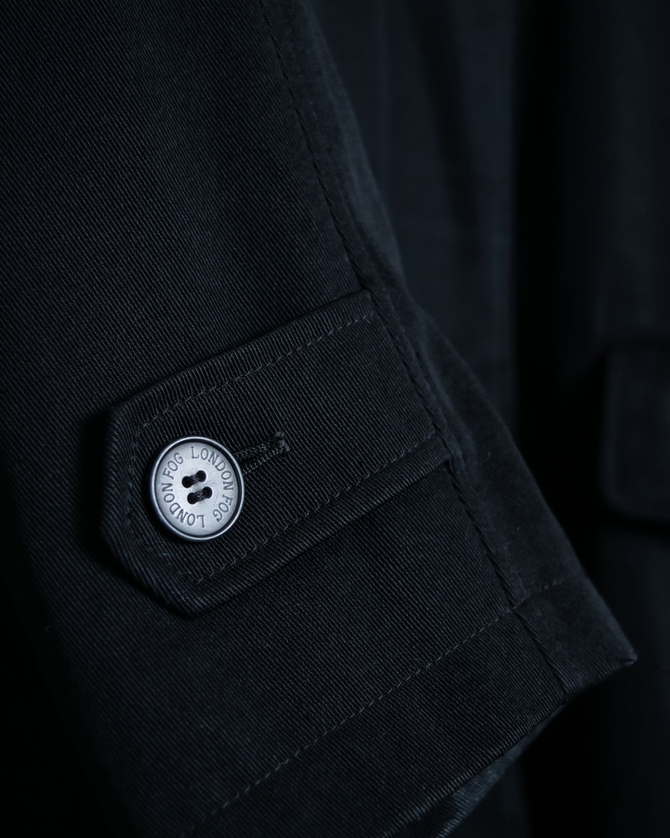 "LONDON FOG" Vintage Detachable Hoody Jacket