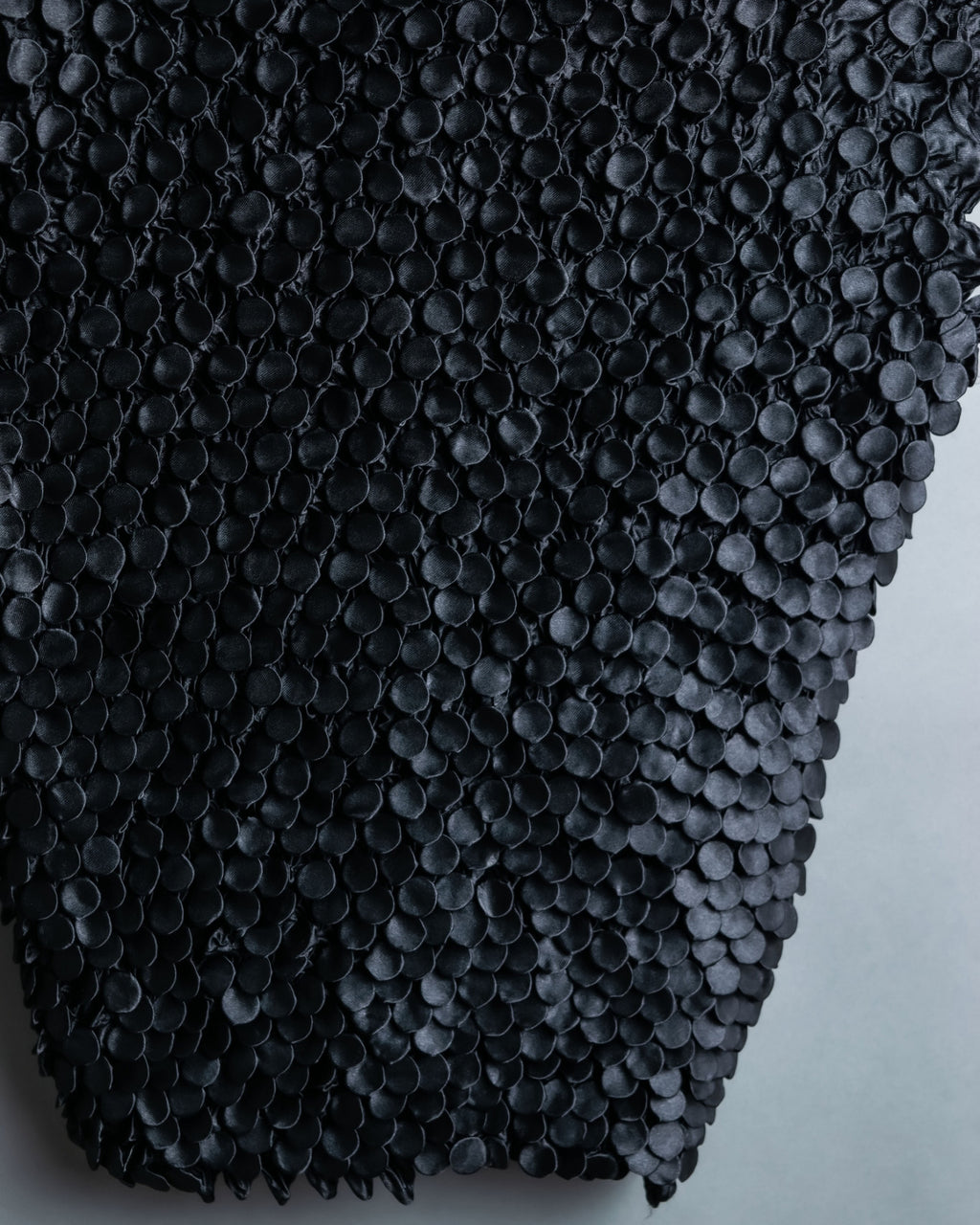 2 Fabric Switching Oversize Popcorn Tops