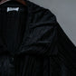 Dolman Sleeve Folded Collar Corduroy Jacket