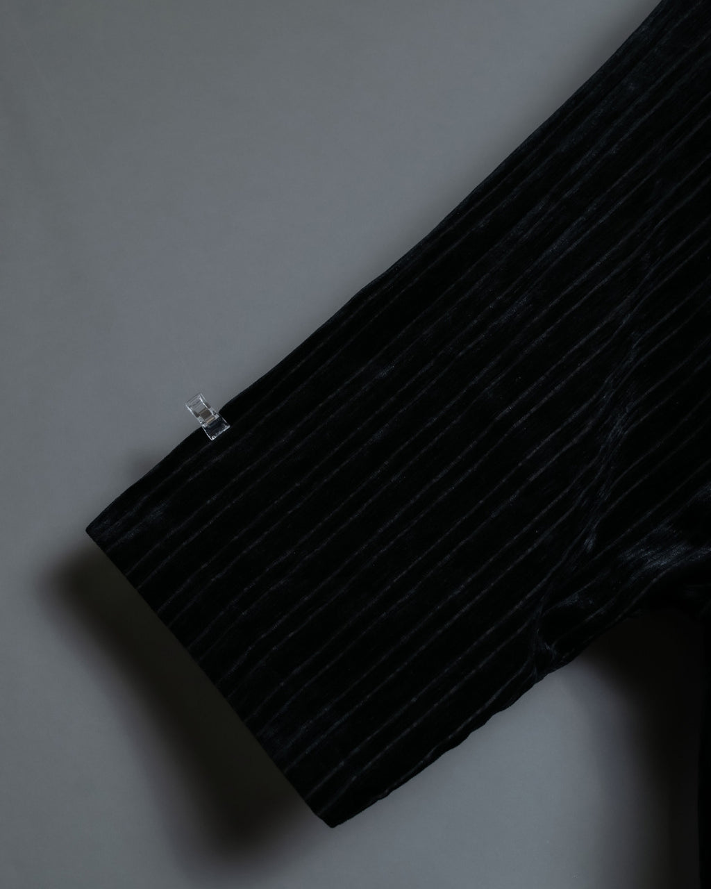 Dolman Sleeve Folded Collar Corduroy Jacket