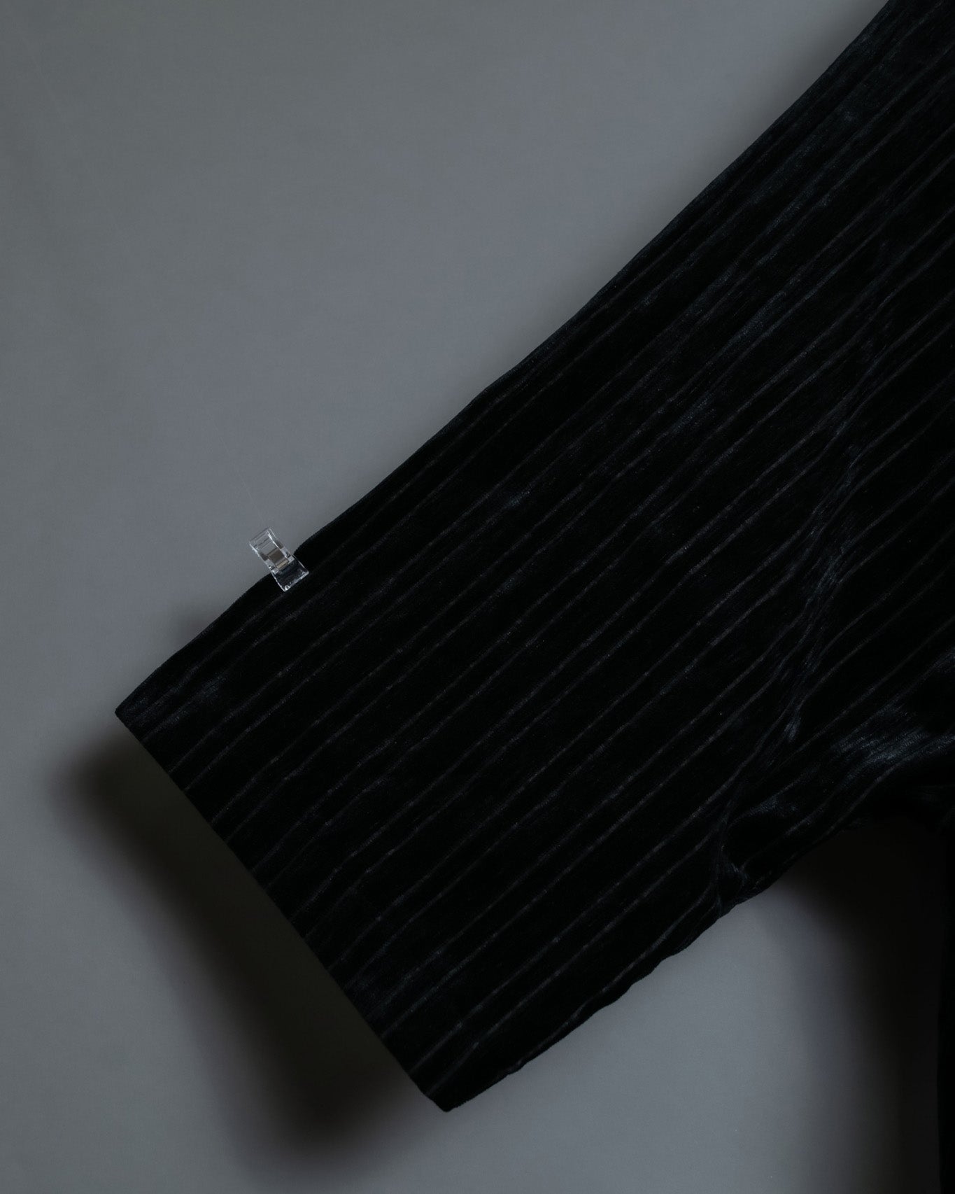 Dolman Sleeve Folded Collar Corduroy Jacket