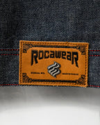 Vintage 3XL Oversized Red Stitch Denim Jacket