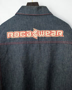 Vintage 3XL Oversized Red Stitch Denim Jacket