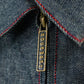 Vintage 3XL Oversized Red Stitch Denim Jacket