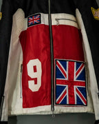 Design Action Pleated Vintage Racer Jacket