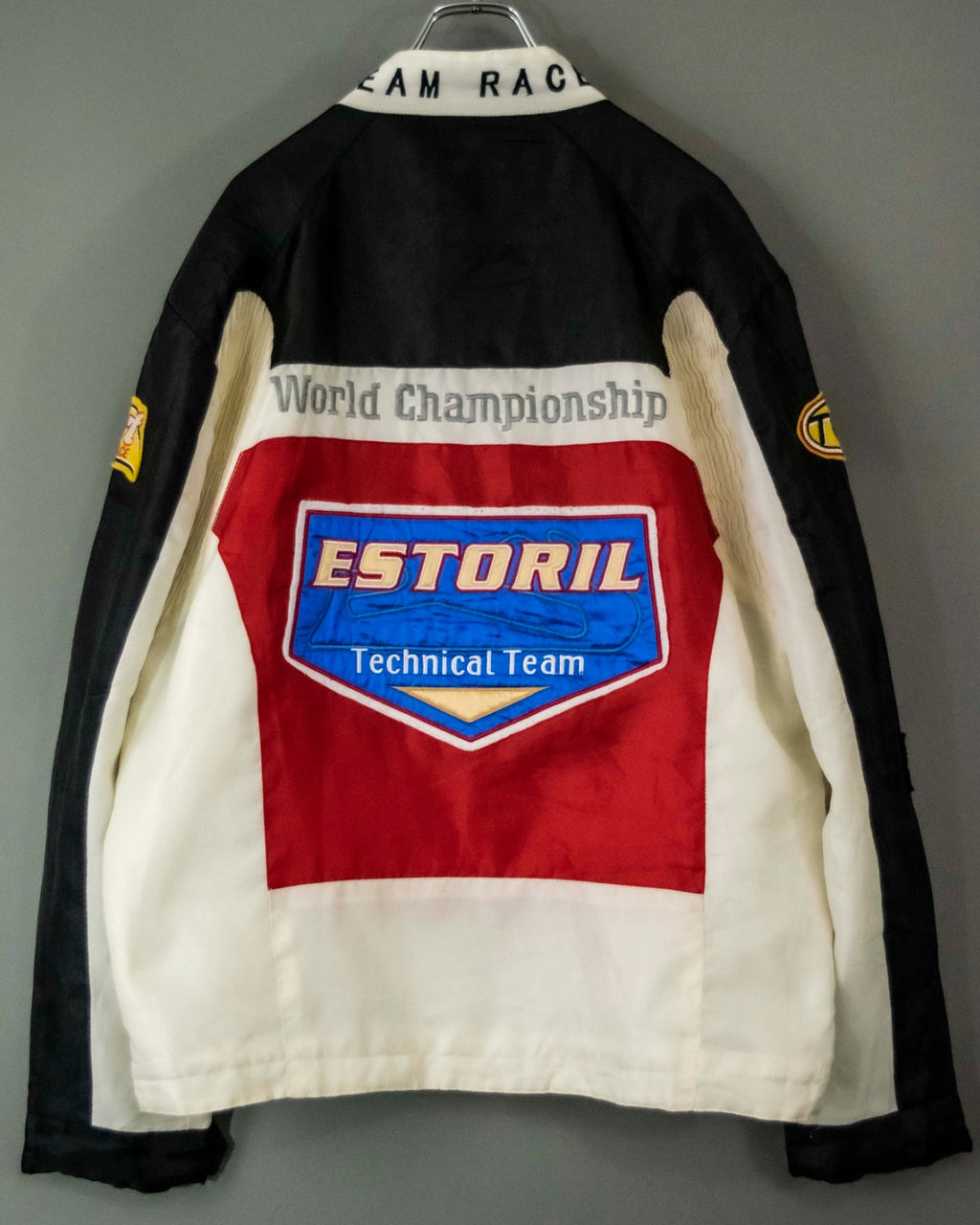 Design Action Pleated Vintage Racer Jacket