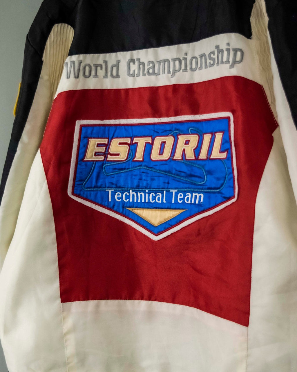 Design Action Pleated Vintage Racer Jacket