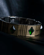 Magnetic Green Stone Bracelet