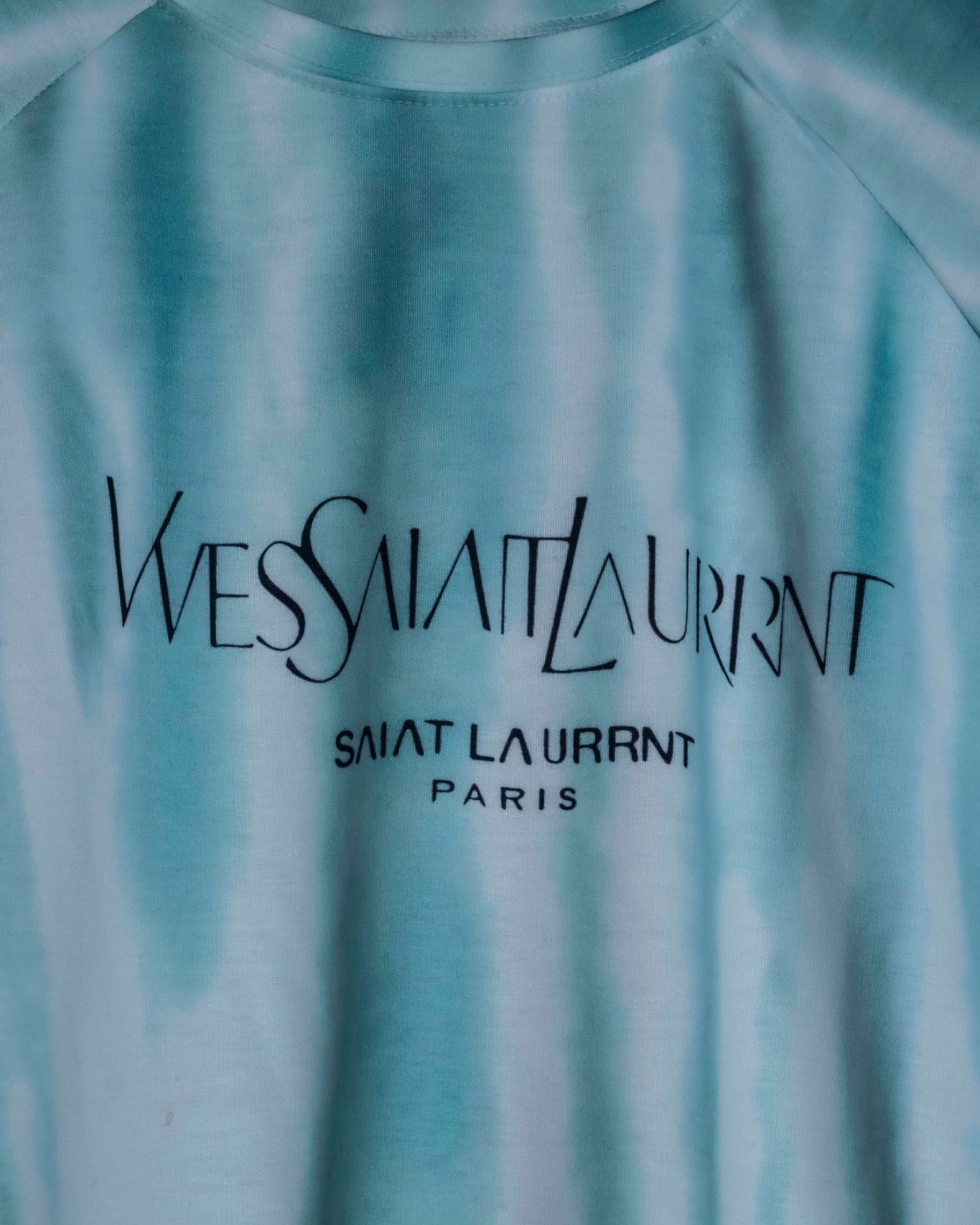 Parody Logo Bleach Knit