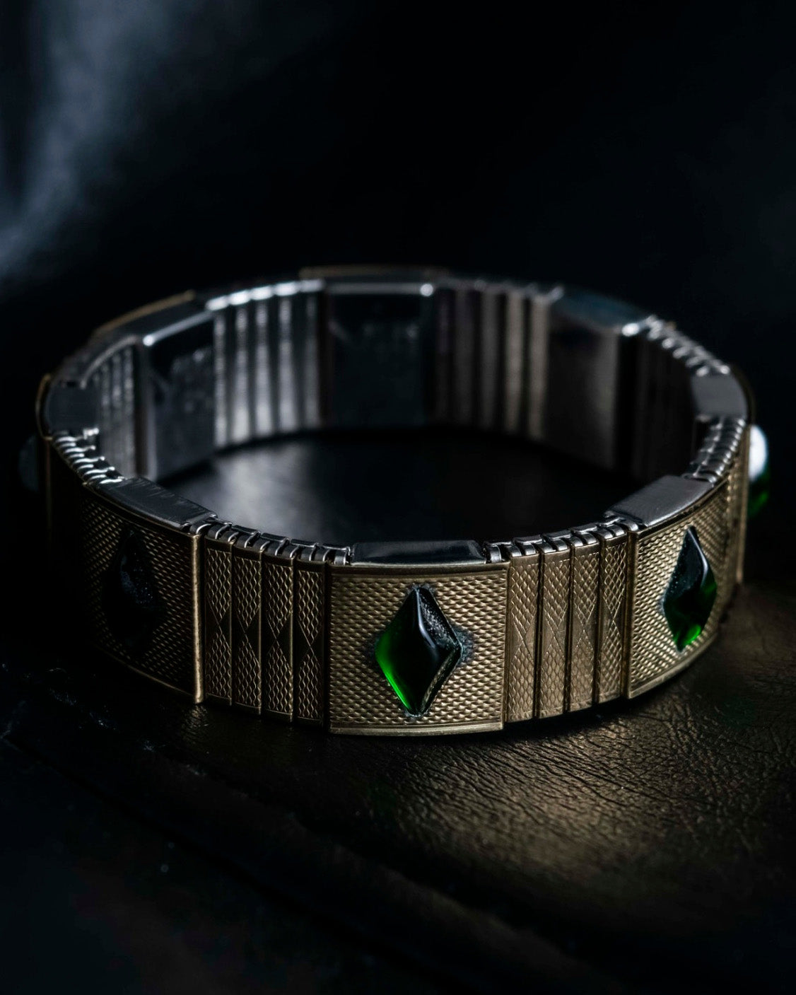 Magnetic Green Stone Bracelet
