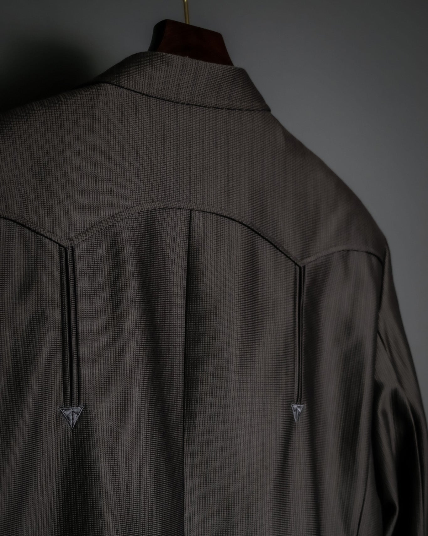 Silver Shiny Western Tailored Jacket