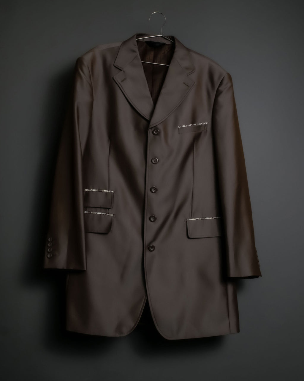 Brown Gray Oversized Setup