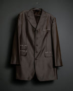 Brown Gray Oversized Setup