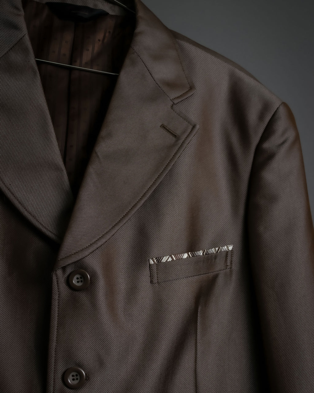 Brown Gray Oversized Setup