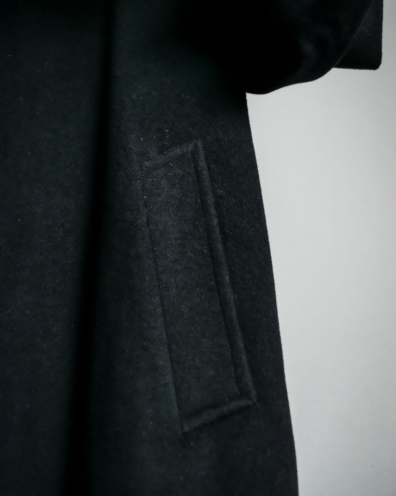 100% Cashmere Finest Stainless Collar Coat