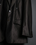 Silver Shiny Western Tailored Jacket