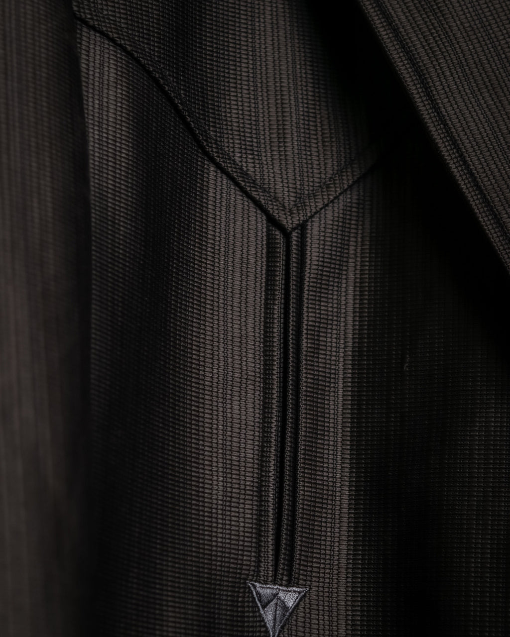 Silver Shiny Western Tailored Jacket